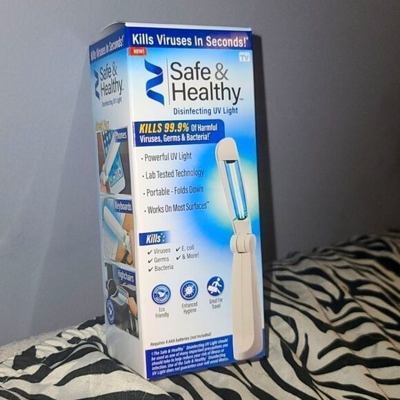 Safe & healthy portable disinfecting uv light - Picture 1 of 5